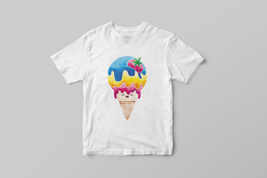 Детска тениска със сладолед